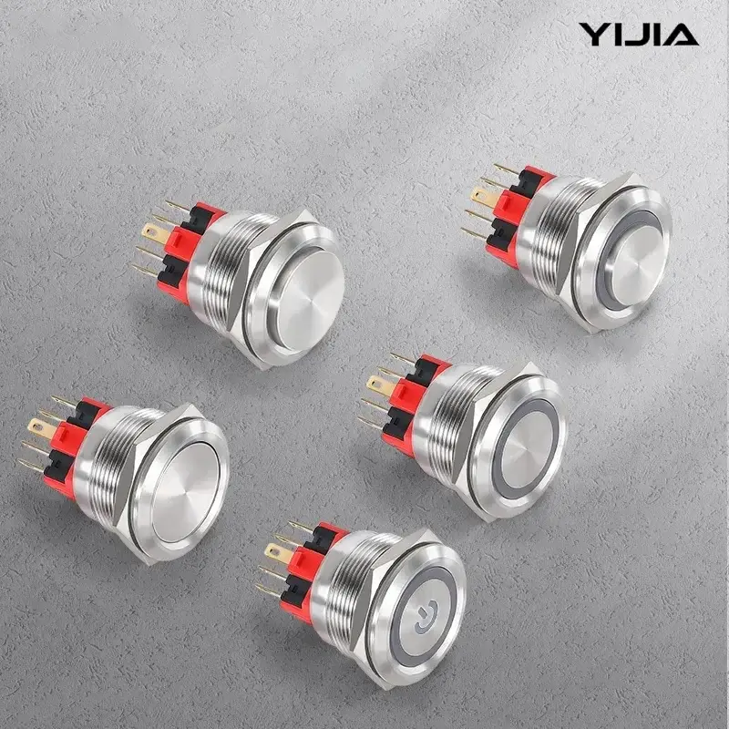 16mm 10 Amp Push Button Switch