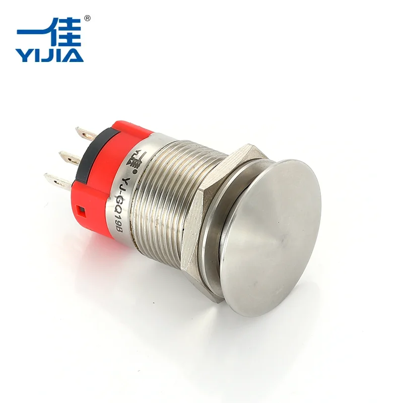 Jenis jamur sakelar tombol tekan logam warna Jenis jamur sakelar tombol tekan logam warna