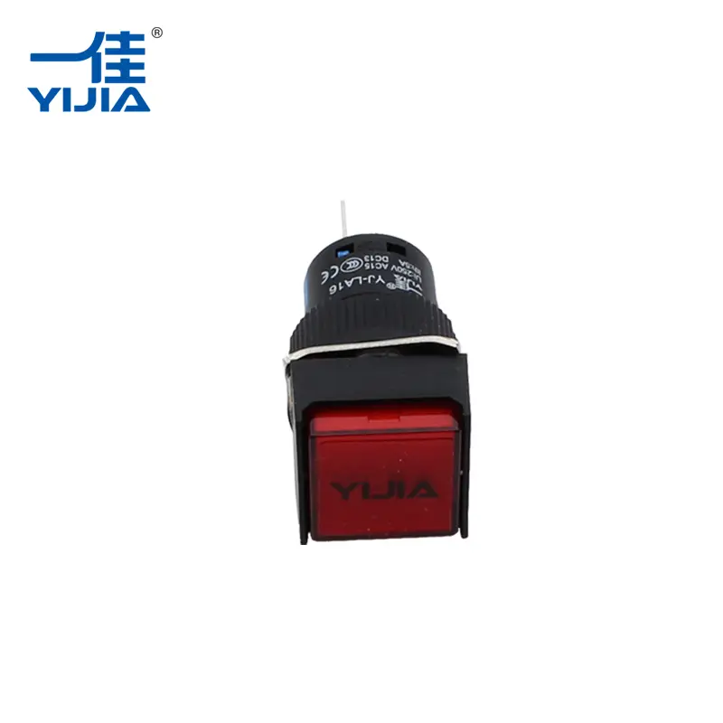 Sakelar tombol tekan persegi