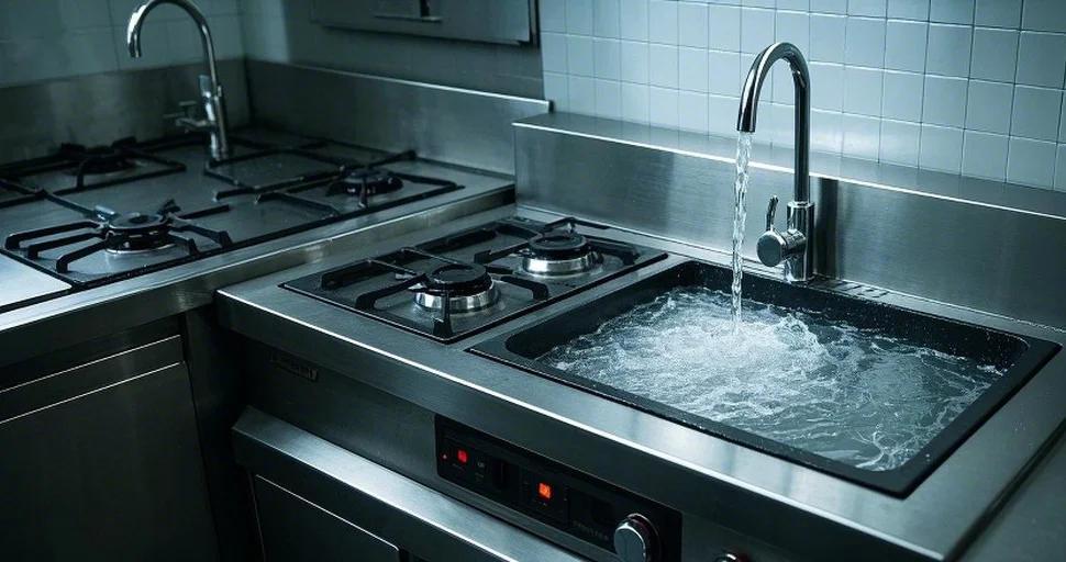 Aplikasi sakelar tombol tahan air dalam peralatan dapur komersial